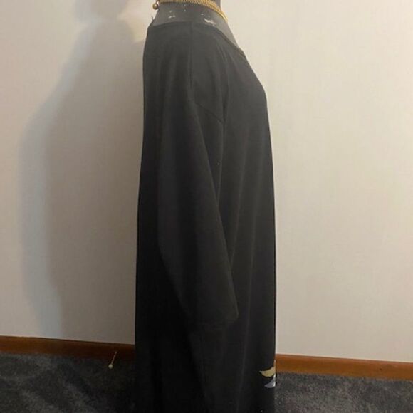 Vintage Karla Marie Black dress, size 2X - Picture 4 of 5